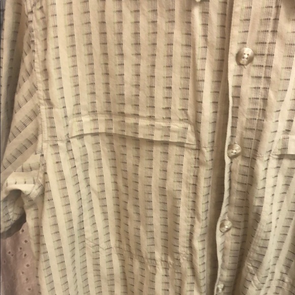 Exofficio Tan Casual Button Down Shirt Lightweight - Picture 4 of 6